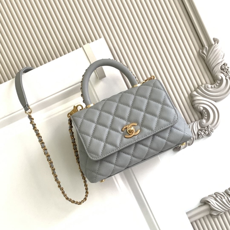 Ch**el top handle bags